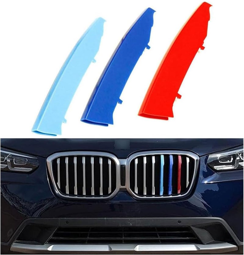 WITRRTIW Automotive grille Insert Trims Strips Front Center Kidney Grilles Compatible with 2019-2022 BMW G07 X7 Beam 7-Beam grille insert accessories - Image 1
